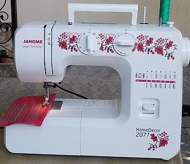 tikis maşini: Tikiş maşını Janome, Elektromexaniki — 1