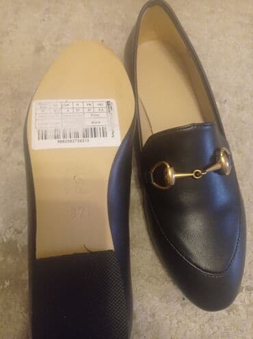 Makasin və loferlər: Ölçü: 36, rəng - Qara, Yeni — 3