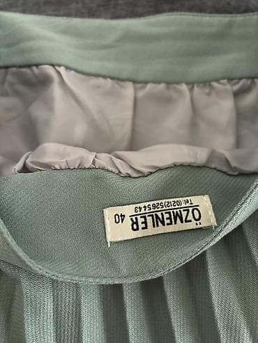 stapel parcalar: Brend: Özmenler Model: Plisəli ətək Bədən ölçüsü: 40 Rəng: Açıq — 3