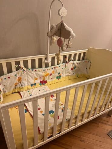 ucuz besik: Oğlan və qız üçün, İşlənmiş, Dördbucaq, Beşik, Dəst ilə, Matras ilə — 1