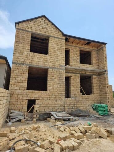 satlig evler kurdexani: Masazır 4 otaqlı, 120 kv. m, Kredit var, Təmirsiz — 6