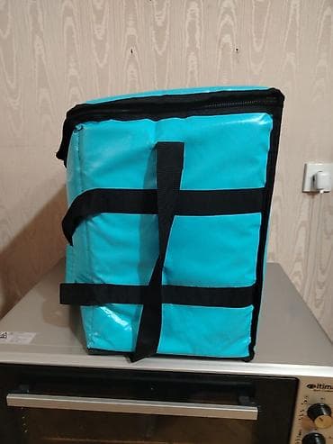 Холодильное оборудование: İzotermal çatdırılma çantası - Rəng: firuzəyi, qara fermuar və — 4