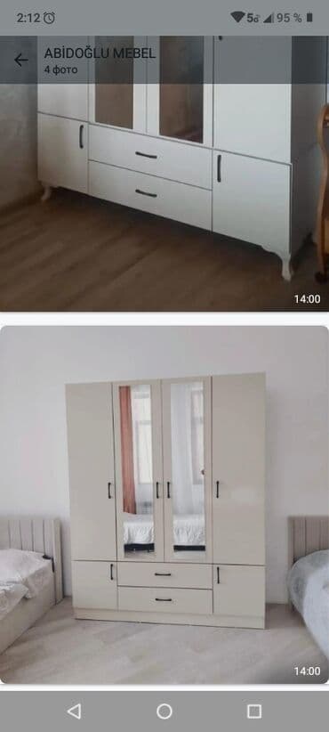 *Dördqapılı dolab* *Qiymət:* 250Azn *Çatdırılma:* Ödənişli — 4