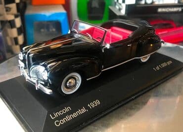 metbex tavan modelleri: Коллекционная модель Lincoln Continental black 1939 Limited Edition — 22