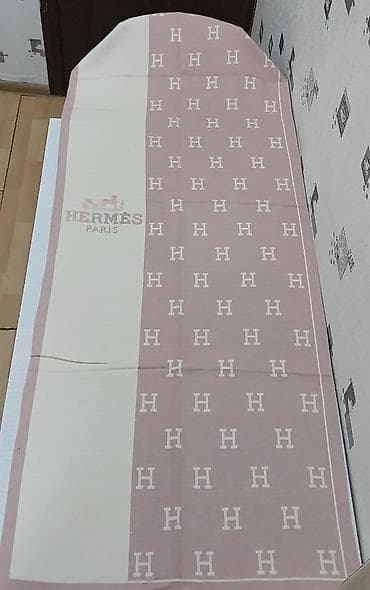 Hermes Paris şərf qadınlar üçün, keyfiyyətlidir. - Rəng: pudra-çəhrayı — 6