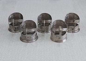 ucuz esyalar: Stəkanlar, rəng - Gümüşü, SSRİ — 3