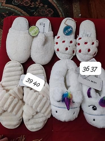 Qadın ayaqqabıları: LCW Home ev çəkmələri müxtəlif modellər və ölçülər hamsi ustunde qeyd — 3