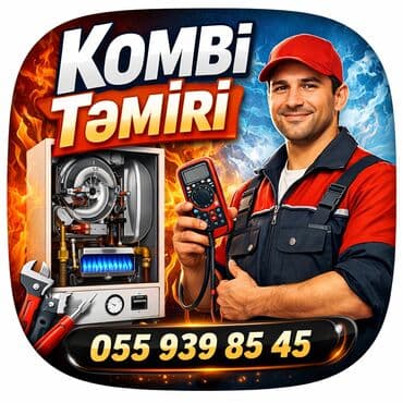 Su qızdırıcısı təmiri: Kombi təmiri – zəmanətlə xidmət - Bütün markalar üzrə diaqnostika və — 1