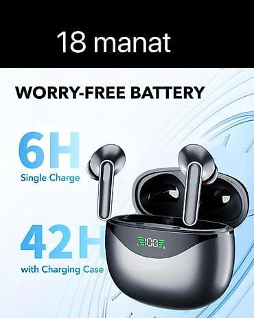 bultuz qulaqcıq: Yeni Simsiz (Bluetooth) Qulaqcıqlar, rəng - Qara — 8