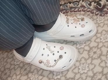 ağ sabolar: Ölçü: 40, rəng - Ağ, İşlənmiş — 10