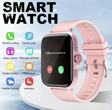 ev zengi: Yeni, Smart saat, Smart, Sensor ekran, rəng - Qara — 3