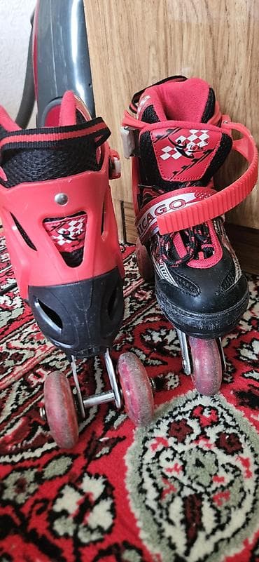 heelys baku: - Rəng: qırmızı-qara, Yeni başlayan uşaqlar üçün tarazlığı — 1