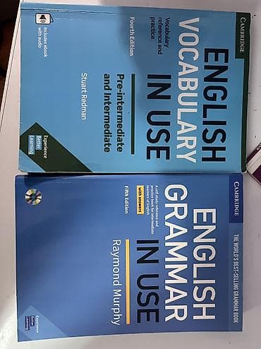 Kitablar və jurnallar: Cambridge English Vocabualry və Grammay in use təzə kimidir birlikdə — 1