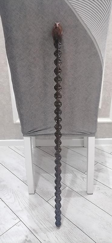 Инвалидные коляски: Taxta əl istehsalı əsalıq (əsə) – oyma dekorlu - Material: bərk ağac — 1