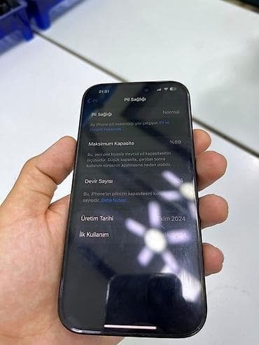 16 pro satış: IPhone 16 Pro, 128 GB, Qara, Face ID — 2