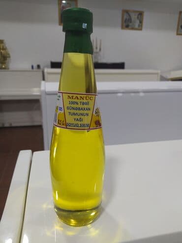 qarğıdalı yağı: Günəbaxan yağı, 0,5 l, Pulsuz çatdırılma — 1