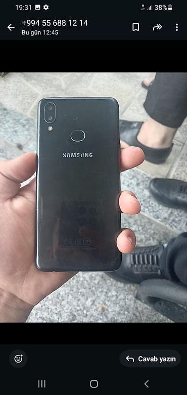 Samsung Galaxy A10s, 32 GB, rəng - Qara