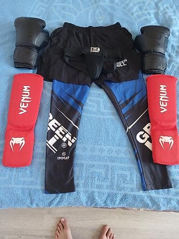 MMA/döyüş idmanı üçün tam dəst Tərkib: - Boks əlcəkləri, qara rəng lalafo.az -da MMA/döyüş idmanı üçün tam dəst Tərkib: - Boks əlcəkləri, qara rəng