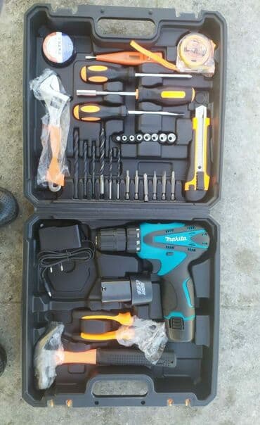 preparatr: Drel dəsti makita 12V Perfarator drel dəsti Drel dəsti Əl drel — 1