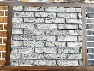 Dekorativ kərpic panelləri – boz/sümük-ağ tonlarda, köhnə kərpic lalafo.az -da Dekorativ kərpic panelləri – boz/sümük-ağ tonlarda, köhnə kərpic