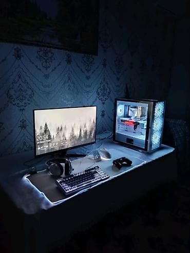 Masaüstü kompüterlər və iş stansiyaları: 💻 Gaming Kompüter + Aksesuarlar (Full Set) 🔹 Prosessor: Intel Core i5 — 1