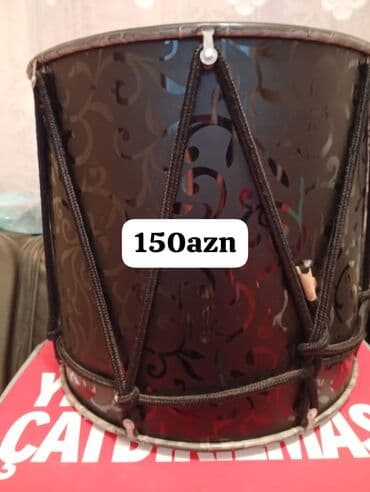 ucuz nagara: Naxışlı korpuslu nağara - Korpus: qabartmalı dekorativ naxışlı, tünd — 1