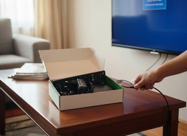 reqemsal tuner: Router(krosnu qəbuledicisi) Starsat 4070exterme HD — 1