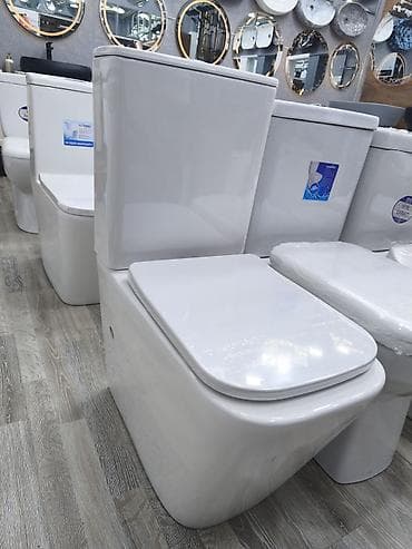 Müasir dizaynlı tualet kompaktı - İkiqat bloklu, döşəməüstü WC lalafo.az -da Müasir dizaynlı tualet kompaktı - İkiqat bloklu, döşəməüstü WC