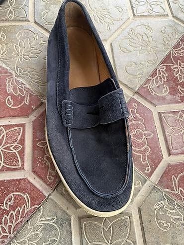 qadın geyimi: Kişi mokasinləri – 2 cüt 1) Qara dəri mokasin - Yumşaq, teksturalı — 4