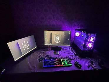 Gaming stolüstü kompüter komplekti - Güclü oyun PC-si: şüşə yan lalafo.az -da Gaming stolüstü kompüter komplekti - Güclü oyun PC-si: şüşə yan