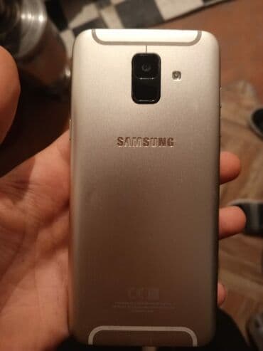 samsung a6 2019 qiymeti: Samsung Galaxy A6, 32 ГБ, цвет - Серебристый, Отпечаток пальца — 1