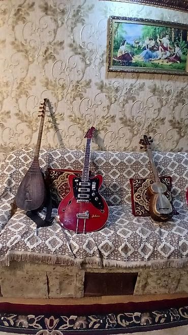 Azərbaycan xalq musiqi alətləri və elektrik gitara dəsti Tərkib: -