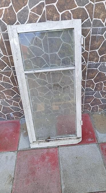 taxta: Taxta çərçivəli 3 bölməli pəncərə karkası - Material: kütük taxta — 2