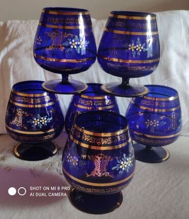 qab desdi: Qədəhlər, rəng - Göy — 3