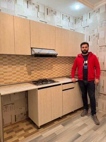 nerjaveka cen: Sifarişlə mətbəx dəsti, Özü çəkən petlələr, MDF, Kredit var, Pulsuz çatdırılma — 1