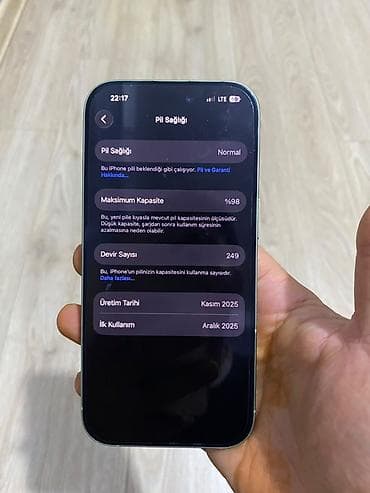 ucuz apple telefon: IPhone 17, 256 GB, Yaşıl, Zəmanət — 9