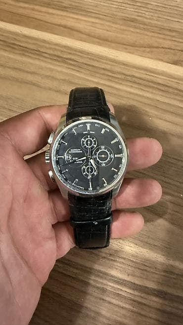 saat seti: Tissot kişi qol saatı – klassik xronoqraf - Marka/model: Tissot (1853 — 1