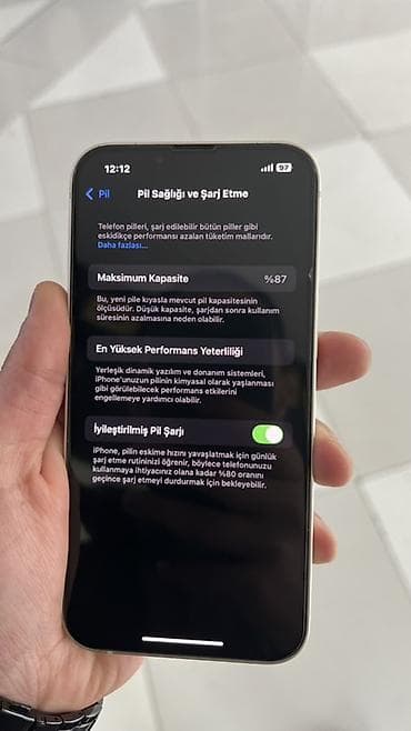 2 ci el iphone 13 pro max: IPhone 13, 128 GB, Ağ, Face ID — 5
