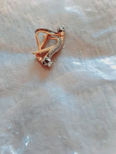 женские золотые серьги: Sırğa, Sarı qızıl — 4