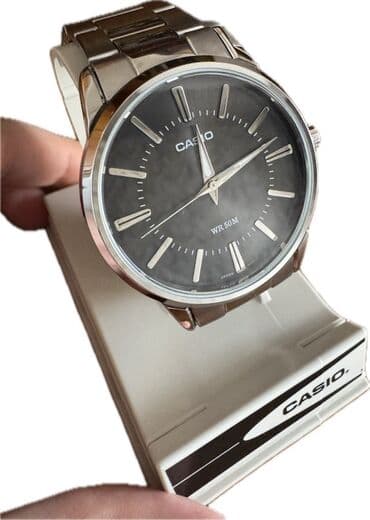 elektron sigaretler: Yeni, Qol saatı, Casio, rəng - Boz — 5