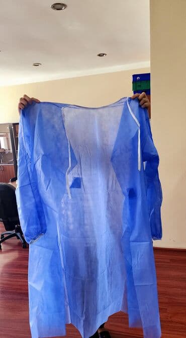 tibb xalatlari: Ziyarətçi önlüyü Ziyaretci onluyu Önlük Onluk Birdəfəlik Birdefelik — 1