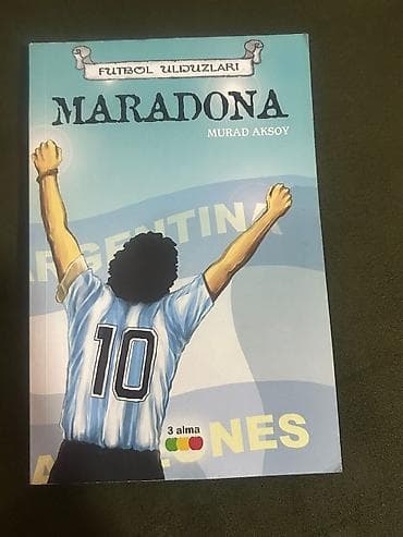 messi imza: Kitab: “Maradona” – Futbol Ulduzları seriyası Müəllif: Murad Aksoy — 1