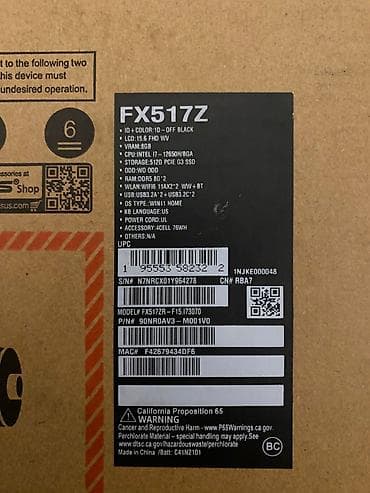 hp printer qiymetler: Asus Tuf Dash F15 RTX 3070(8GB)i7-12th16 Ram512 nvme SSd — 5