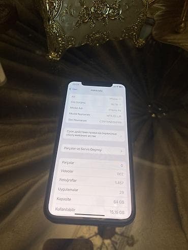 ekran sekilleri iphone: IPhone Xs, 64 GB, Qızılı, Face ID — 3