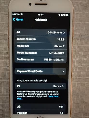 iphone 6 plus barter: IPhone 7, 128 GB, Rose Gold, Barmaq izi — 6