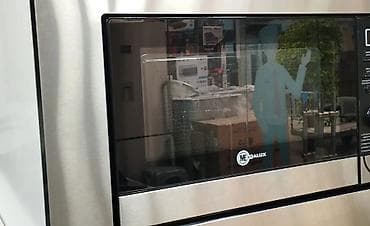 mikrodalga soba: Mikrodalğalı soba Quraşdırılan, Mikrodalğalar ilə, rəng - Boz, Yeni — 2