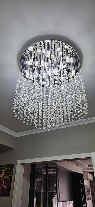Led Çılçıraq, 4 və daha çox lampa, Metal — 1