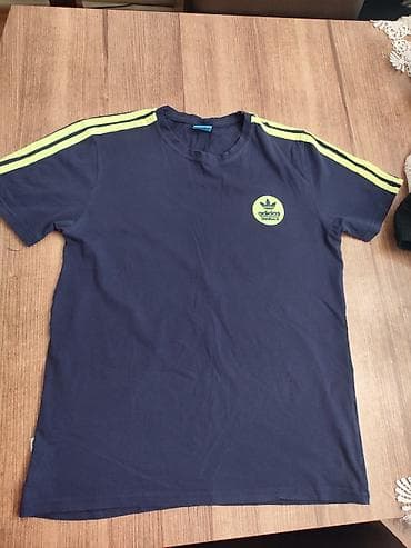 Futbolkalar: Futbolka, Adidas, S, rəng - Göy — 1