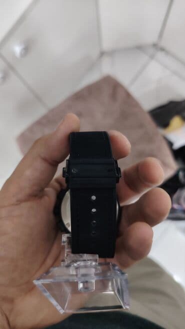 irshad telecom is saatlari: Yeni, Qol saatı, Hublot, rəng - Qara — 3