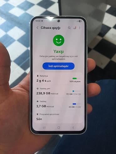rog phone 8 pro: Samsung Galaxy A54 5G, 256 GB, rəng - Ağ, İki sim kartlı — 3